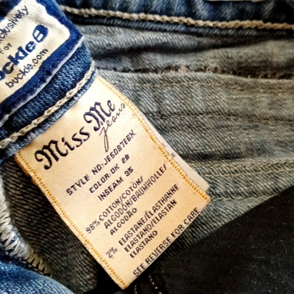 Miss Me Jeans Easy Boot 29 x 35 - Picture 5 of 5